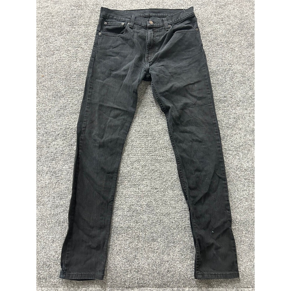 Levi's Jeans Mens Size 32x34 Black 511 Slim Fit Stretch Denim Faded Casual